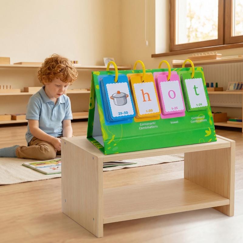 Kids Education Table - Kids Table Model Flash Cards Set