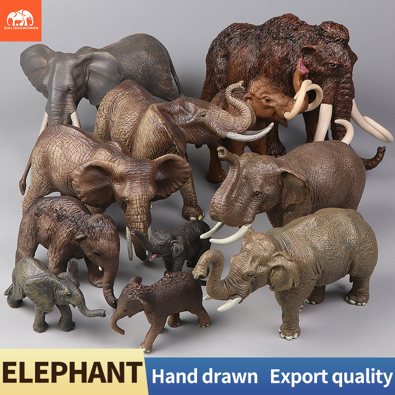 Kids First Education - African Wild Animals Big Mammoth Elephant