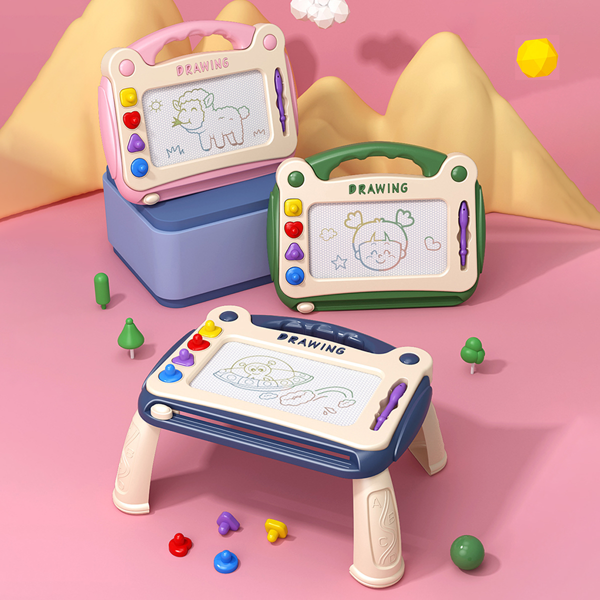 Children's Magnetic Color Draw - Drawing Projector Kids reseña y precio