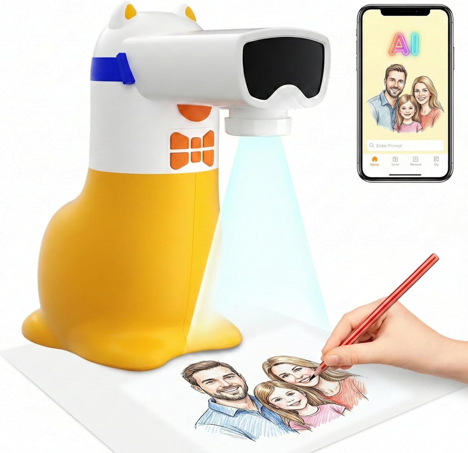 AI Drawing Projector for Kids, - Drawing Projector Kids reseña y precio