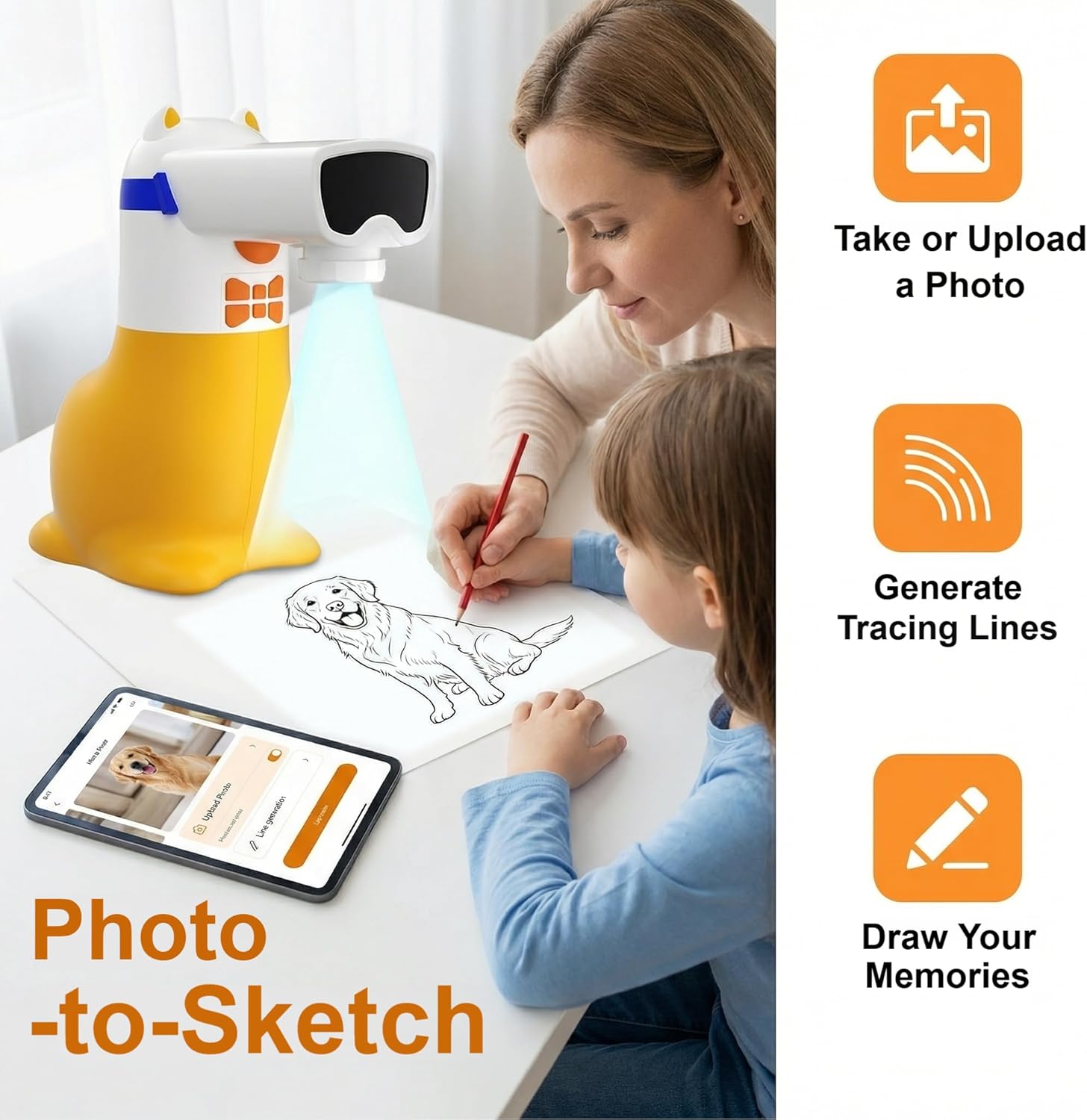 AI Drawing Projector for Kids, - Drawing Projector Kids reseña y precio