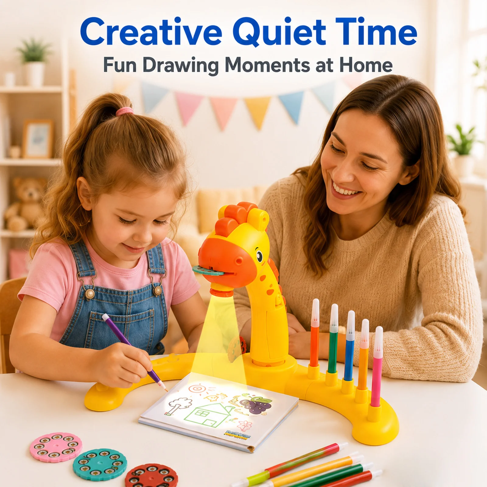 Kids Painting Board Toys Child - Drawing Projector Kids reseña y precio