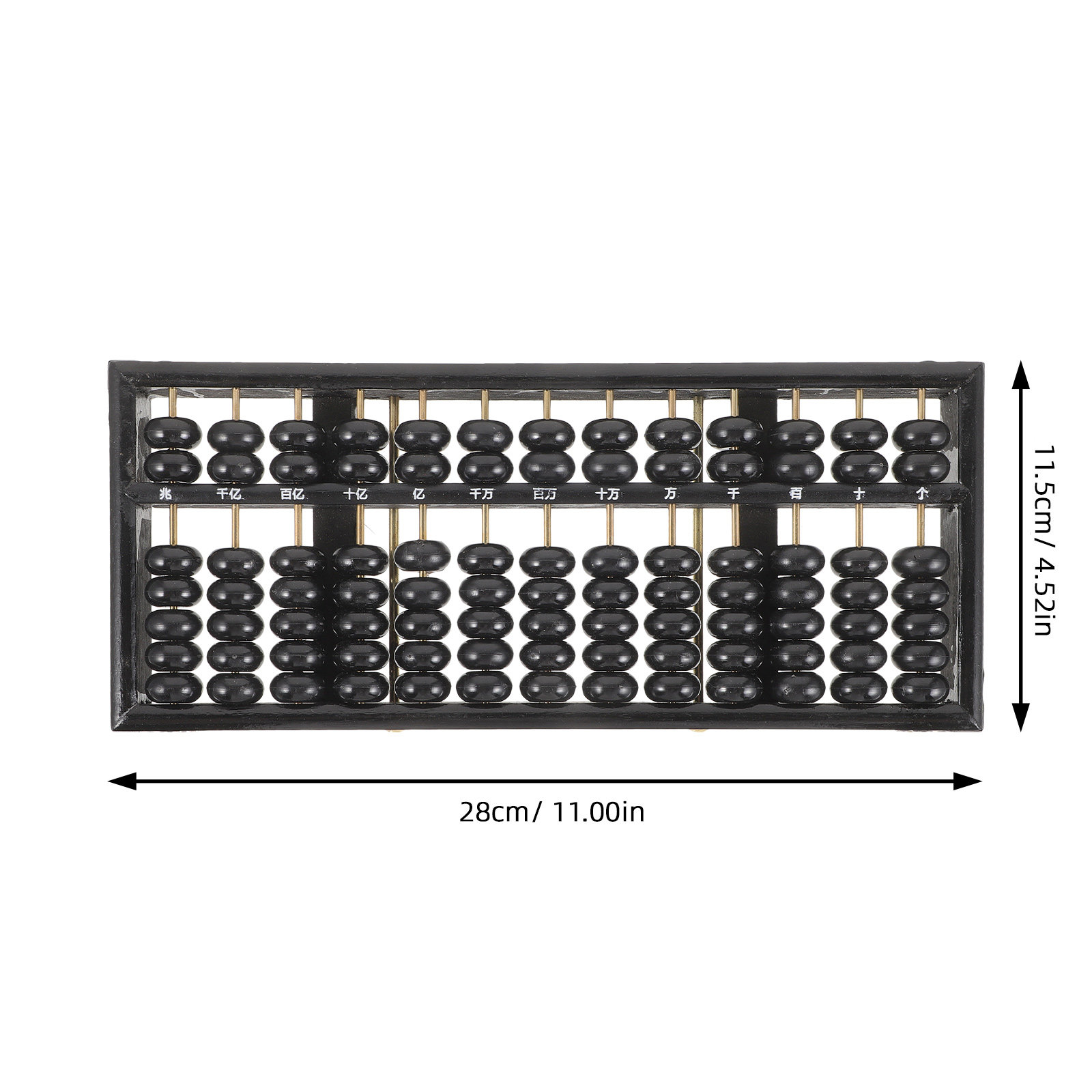 Chinese Wooden Abacus 13-Colum - Abacus Counting Bead reseña y precio