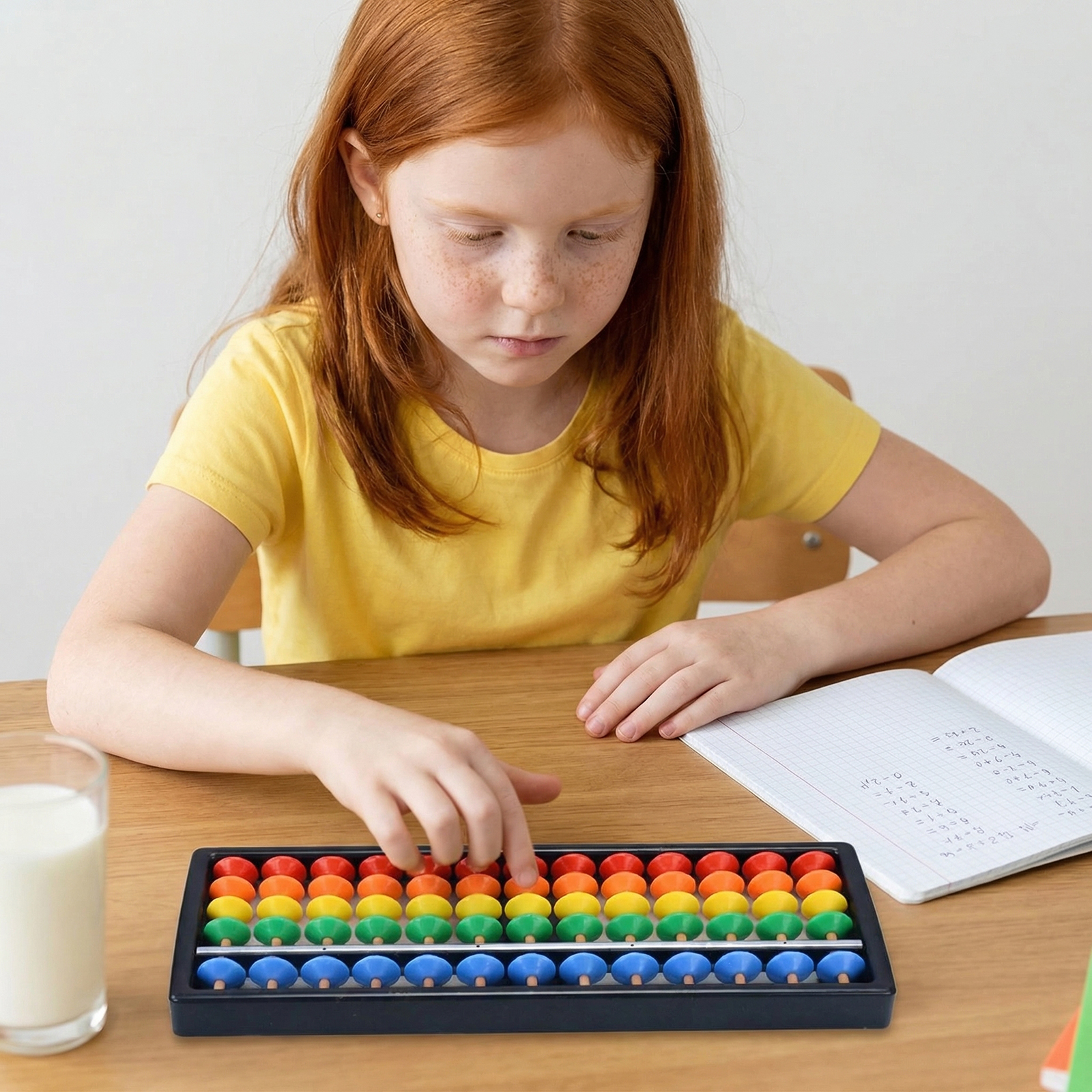 Soroban Calculator with Colorf - Abacus Counting Bead reseña y precio