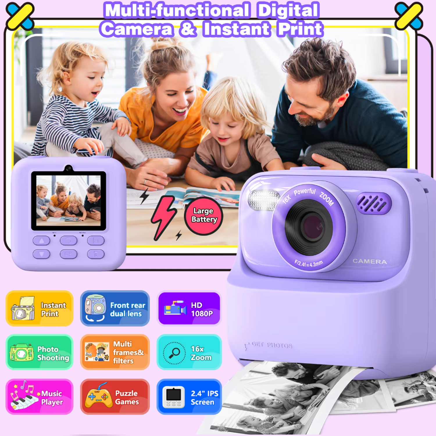 Children Digital Camera Photog - Best Kids Education Videos reseña y precio