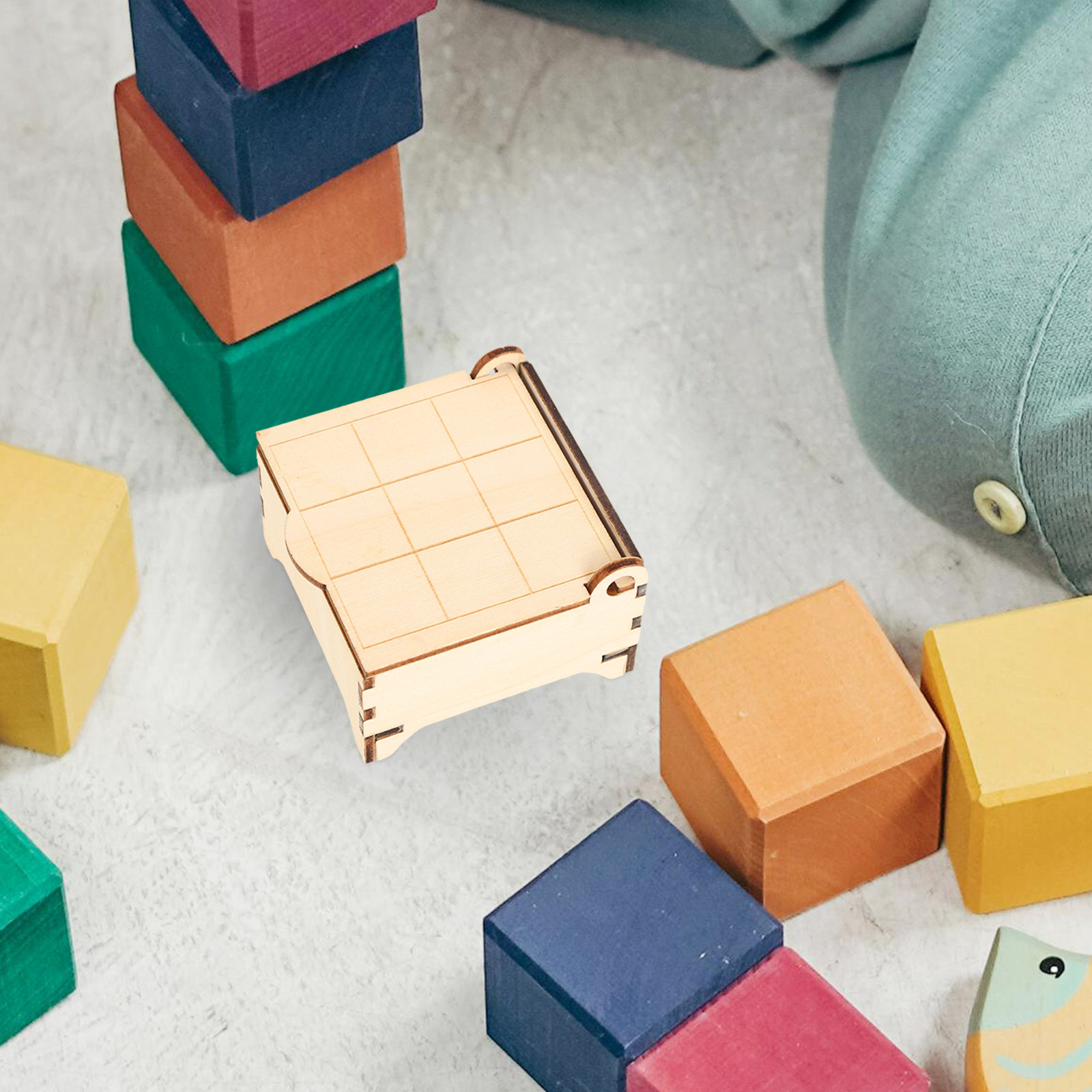Wooden Game Natural Wood Board - Kids Education Table reseña y precio