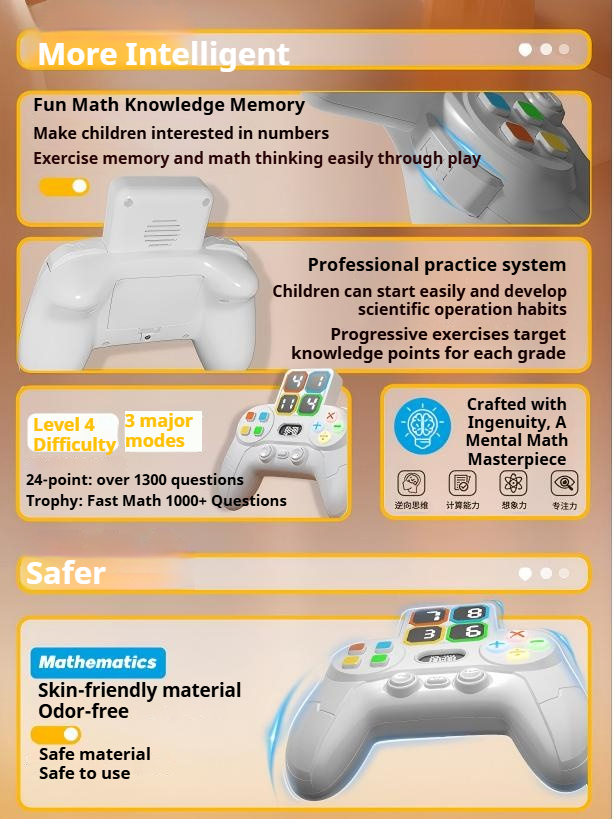 24-Point Math Learning Machine - Kids Education Questions reseña y precio