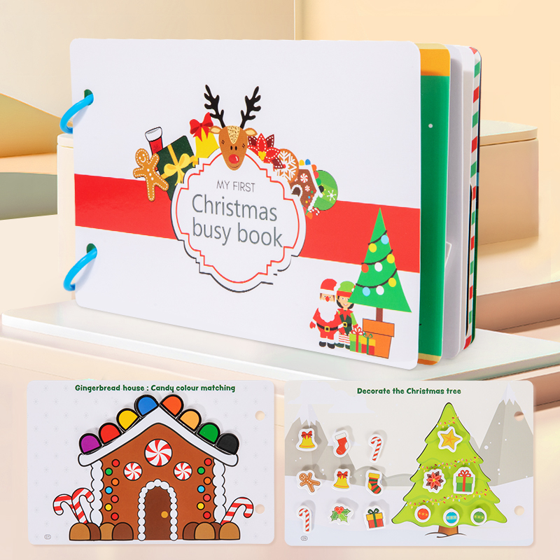 Montessori Baby Busy Book Hall - Kids First Education reseña y precio