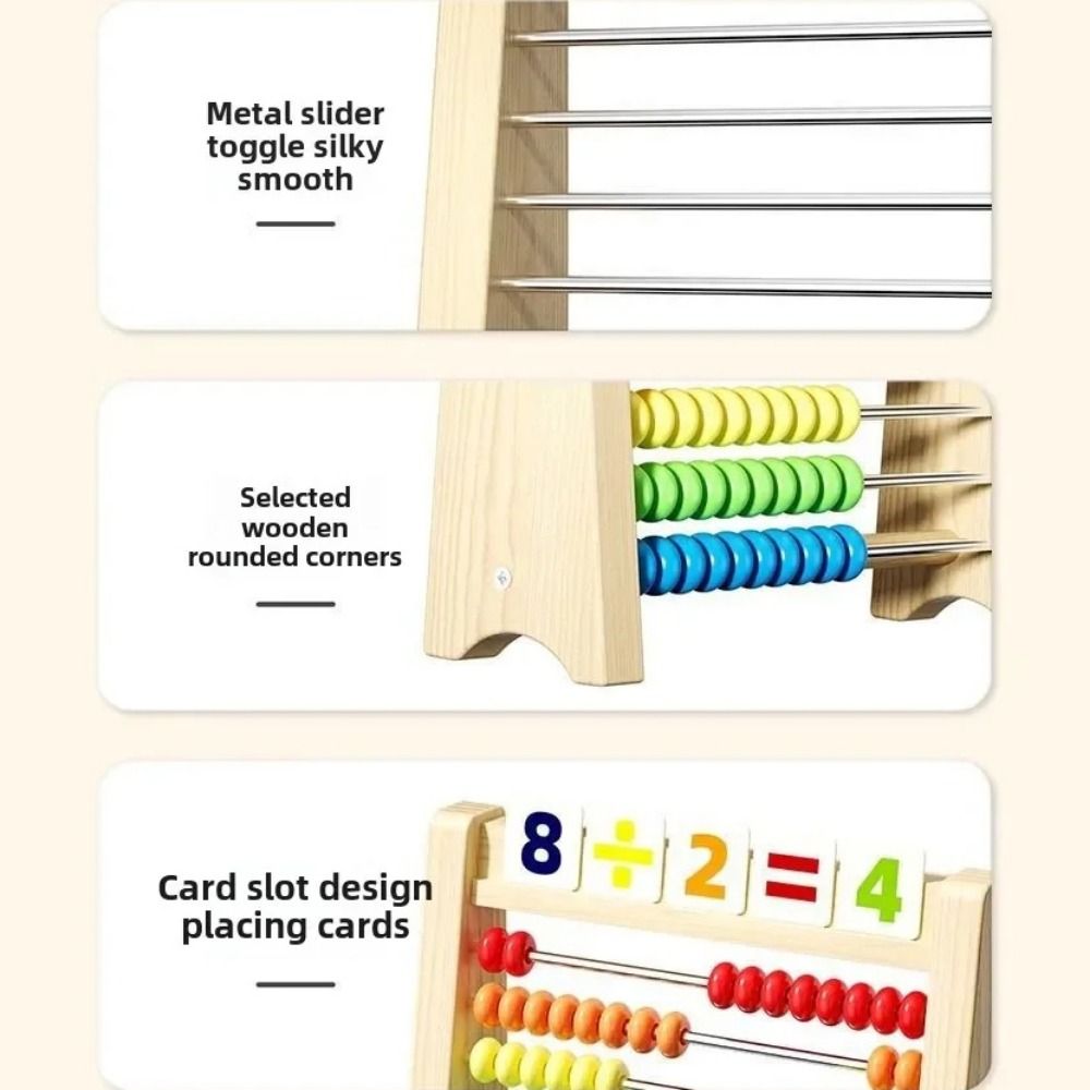 Calculating Beads Wooden Educa - Abacus Counting Bead reseña y precio