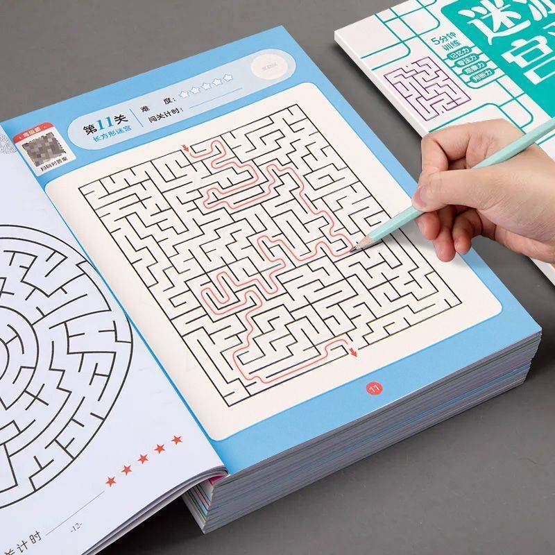 Children Maze Game Book Studen - Kids Educational Game 3 reseña y precio