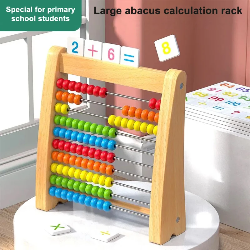 Wooden Counting Toy Abacus Mon - Abacus Counting Bead reseña y precio