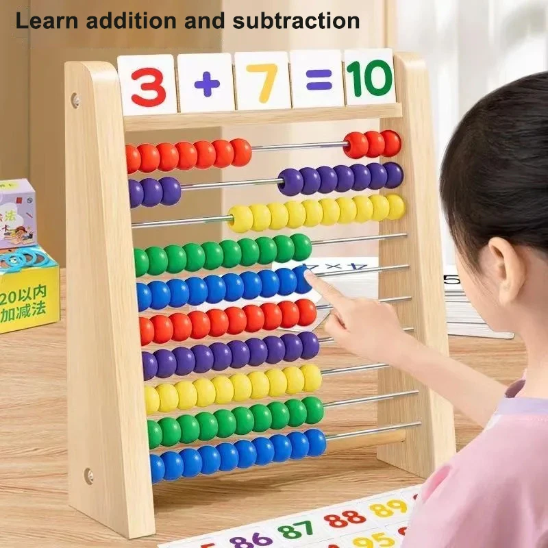 Wooden Counting Toy Abacus Mon - Abacus Counting Bead reseña y precio