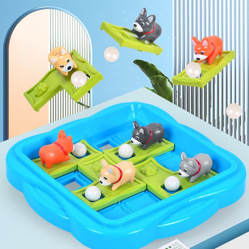 Board Game Naughty Puppies Chi - Kids Educational Game 3 reseña y precio