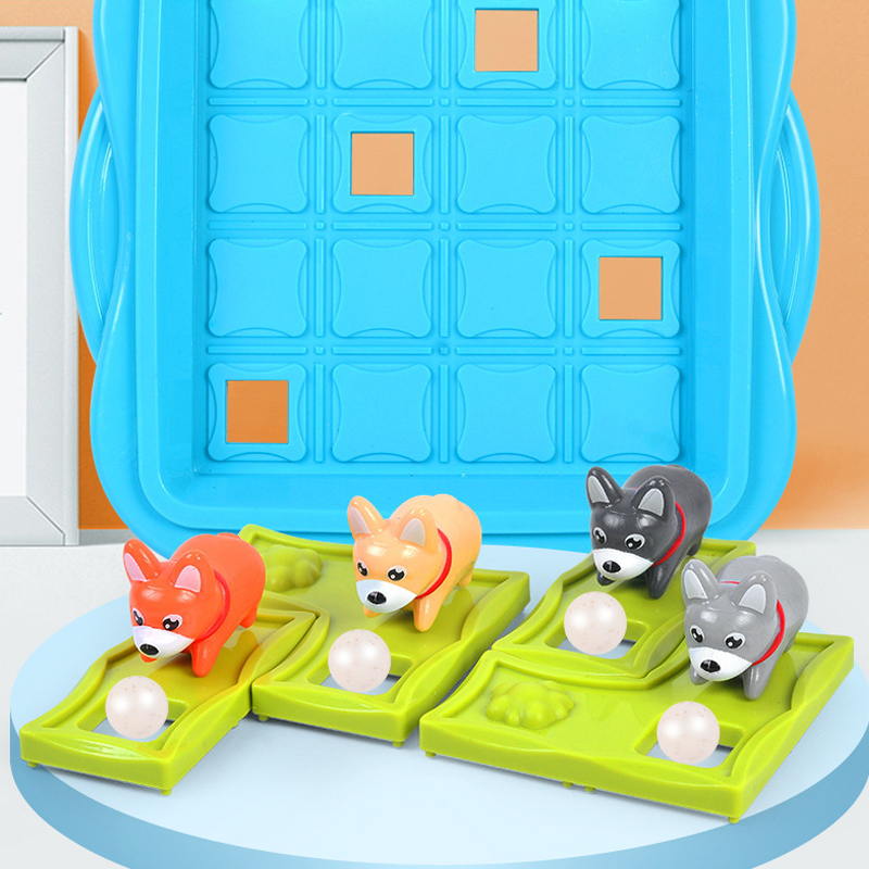 Board Game Naughty Puppies Chi - Kids Educational Game 3 reseña y precio