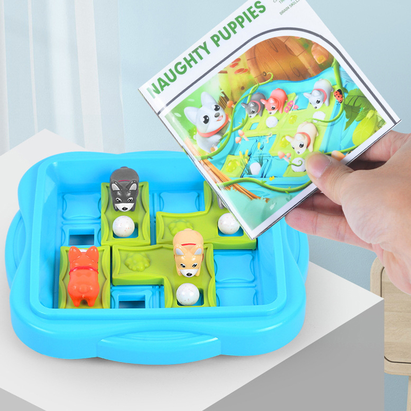 Board Game Naughty Puppies Chi - Kids Educational Game 3 reseña y precio
