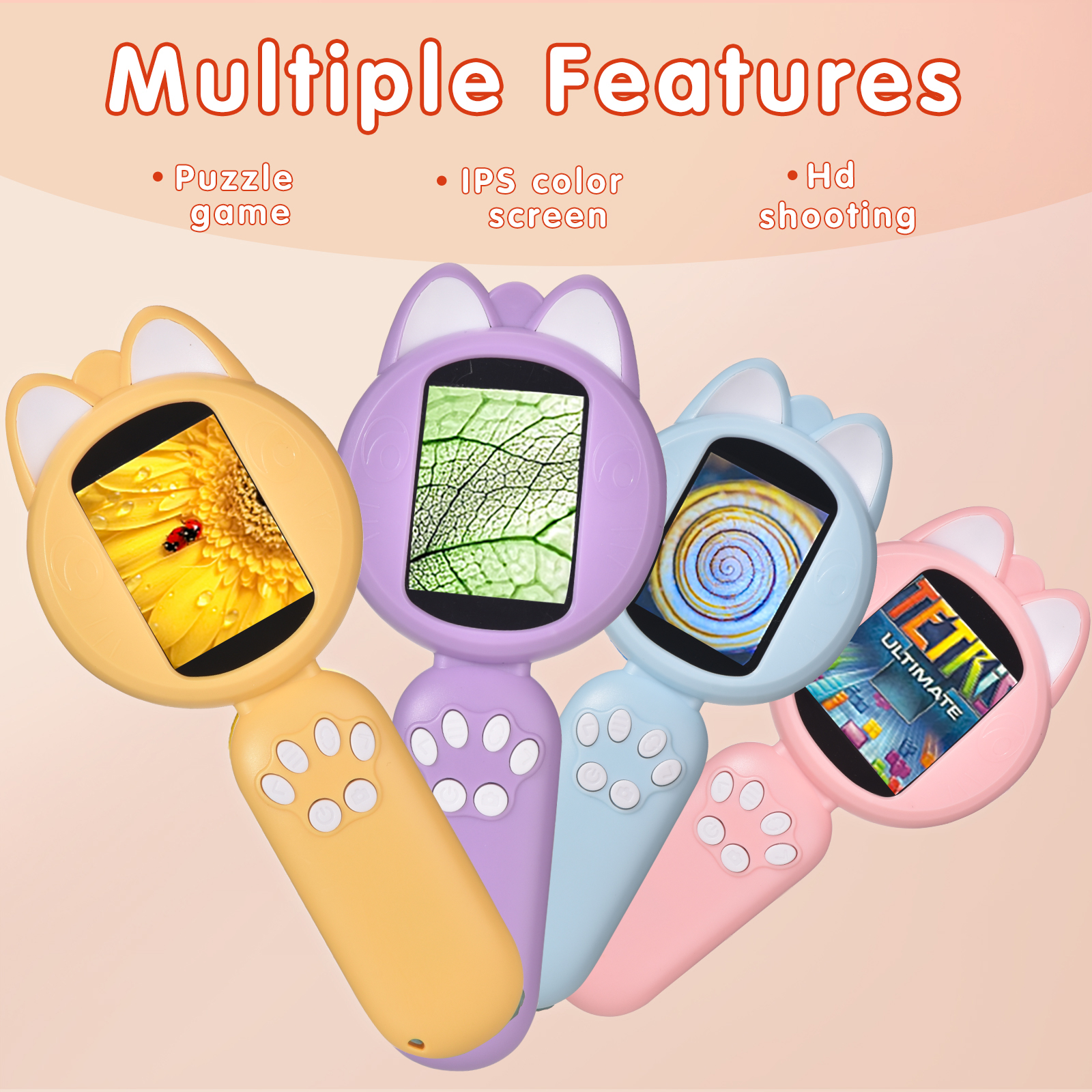 Kids Microscope with 2inch IPS - Kids Definition Of Education reseña y precio