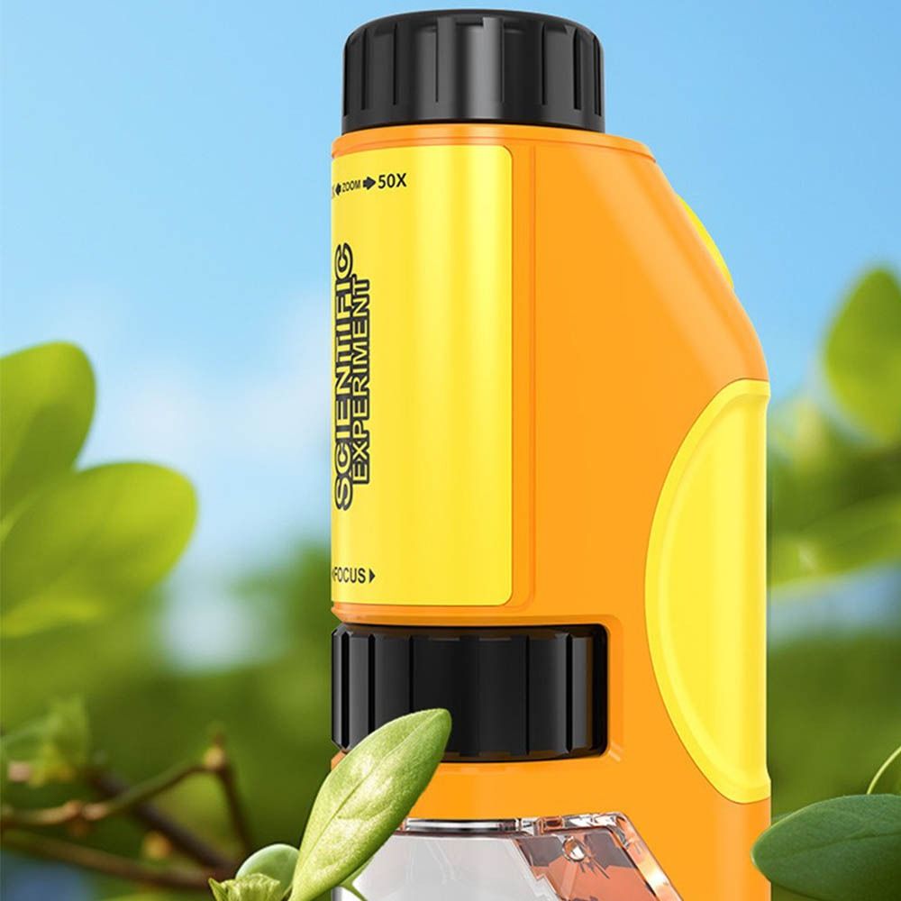 Handheld Kids Microscope Zoom  - Kids Definition Of Education reseña y precio