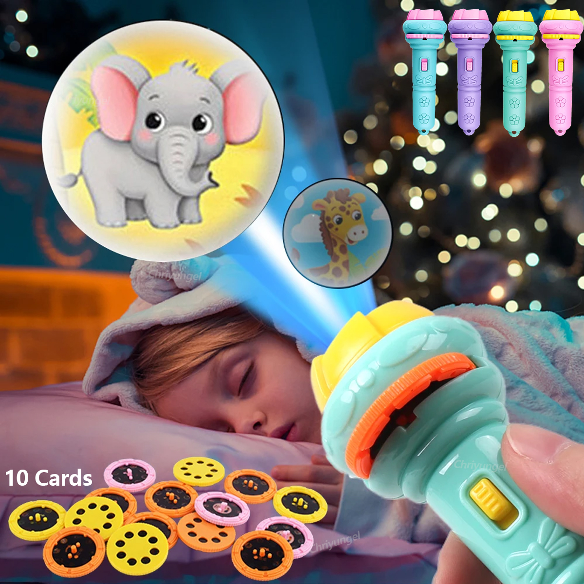 Kids Projector Torch with 10 S - Drawing Projector Kids reseña y precio