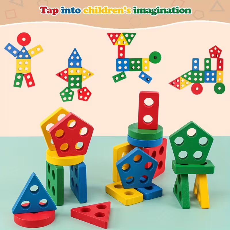 Montessori Wooden Games Baby T - Kids Educational Game 3 reseña y precio