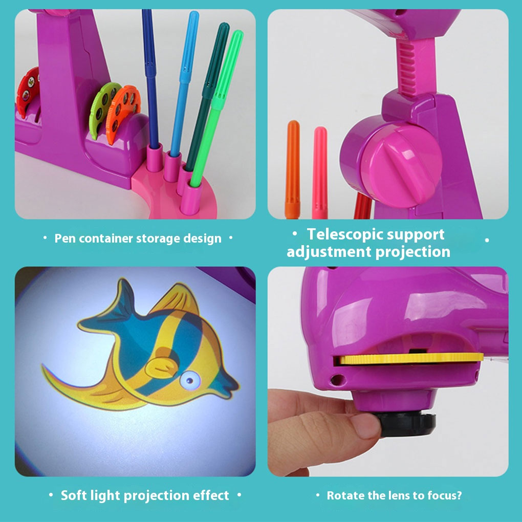 Educational Kids Drawing Table - Drawing Projector Kids reseña y precio