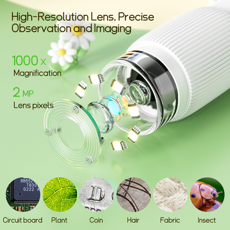 Portable Digital Microscope fo - Kids Definition Of Education reseña y precio