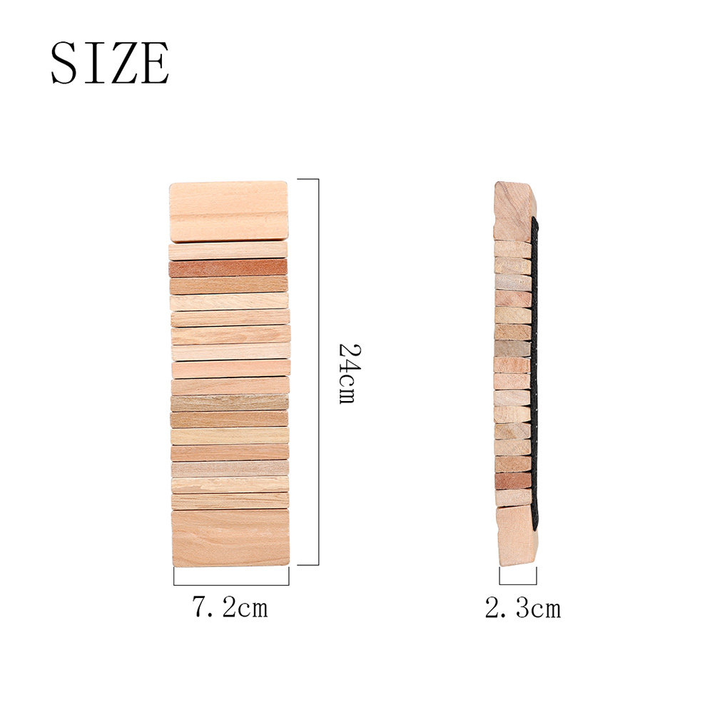 1pc Wooden Musical Wood Bendin - Kids Education And Recreation reseña y precio