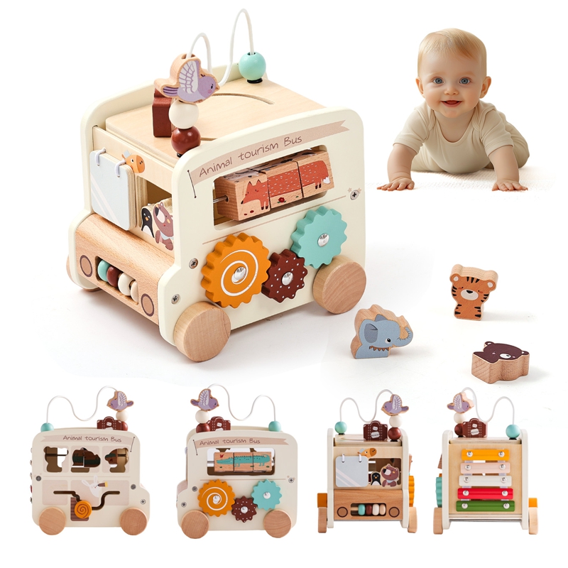 Montessori Wooden Children Toy - Kids Educational Game 3 reseña y precio