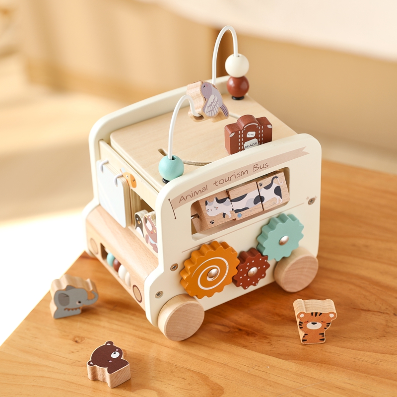 Montessori Wooden Children Toy - Kids Educational Game 3 reseña y precio
