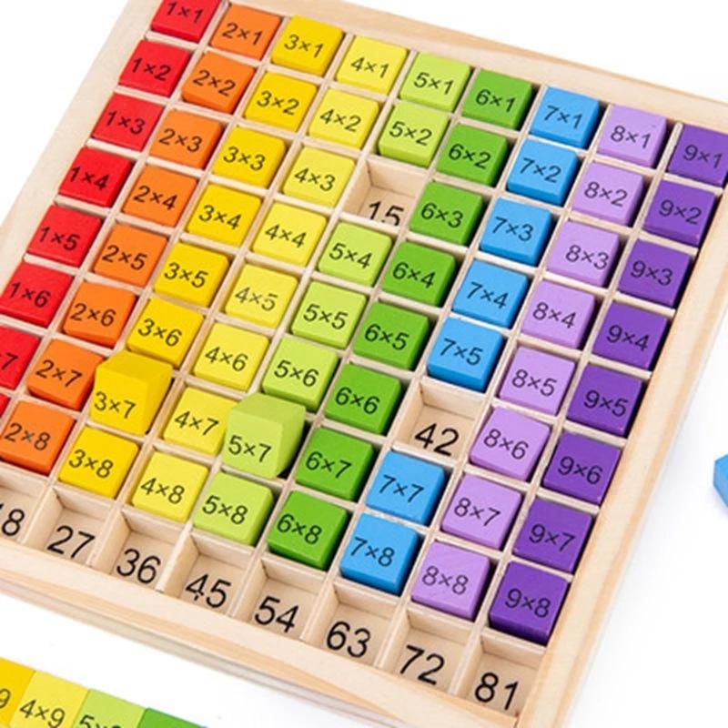Montessori Educational Wooden  - Kids Education Table reseña y precio