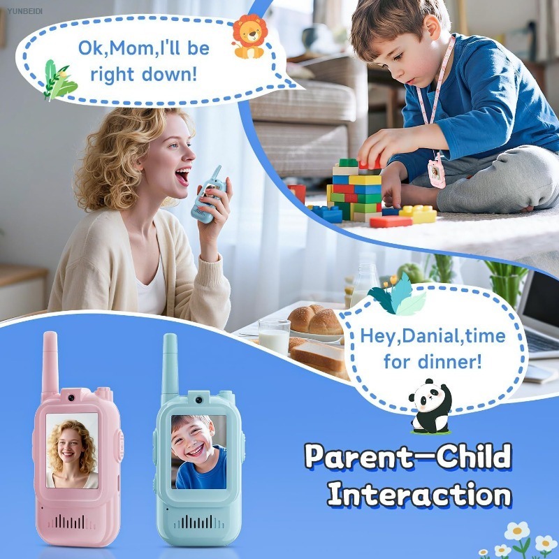 2PCS Kids Video Walkie Talkies - Kids Definition Of Education reseña y precio