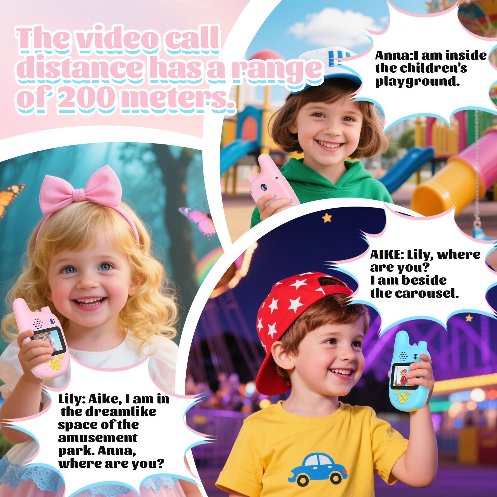 Children's Video Walkie Talkie - Kids Definition Of Education reseña y precio