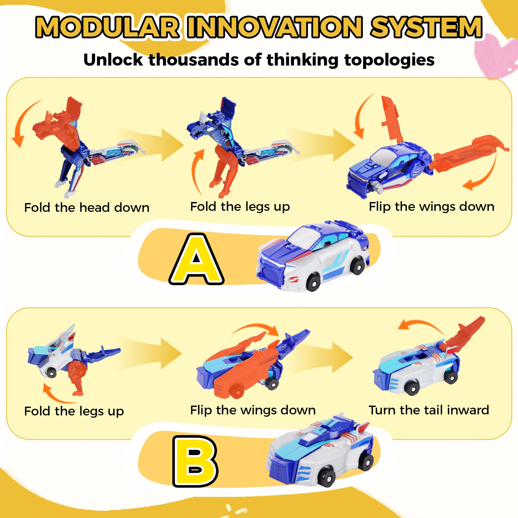 Magnetic 2-in-1 Collision Tran - Kids First Education reseña y precio