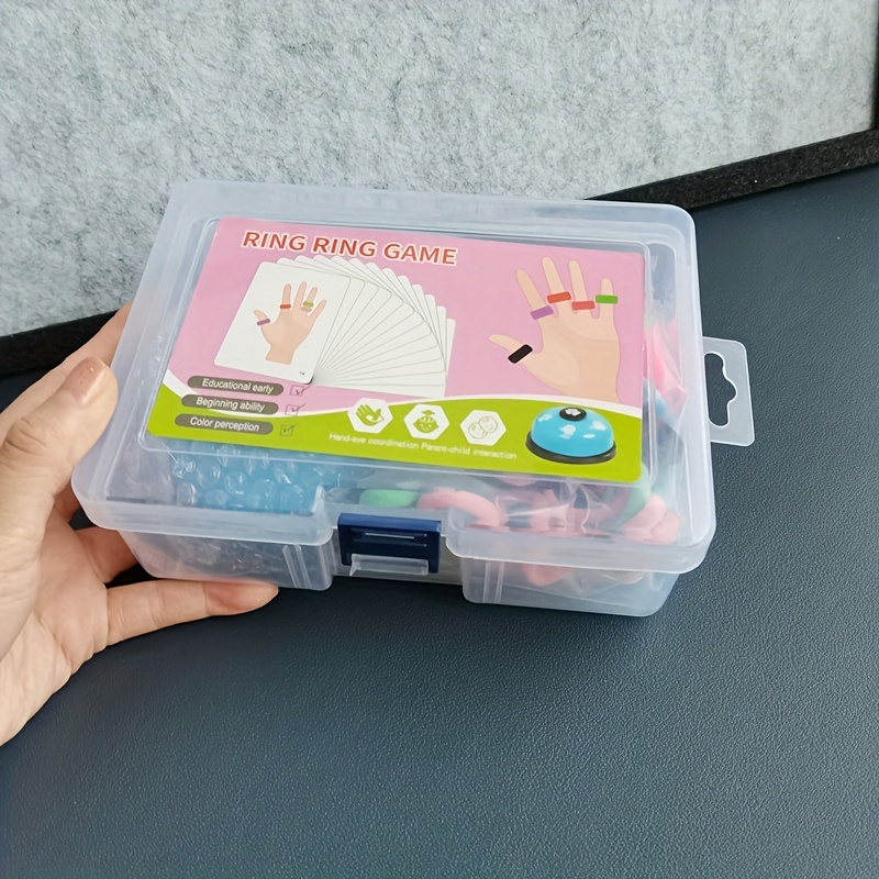 Kids Finger Ring Board Game Co - Kids Educational Game 3 reseña y precio