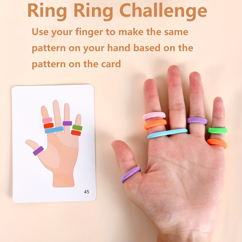 Kids Finger Ring Board Game Co - Kids Educational Game 3 reseña y precio