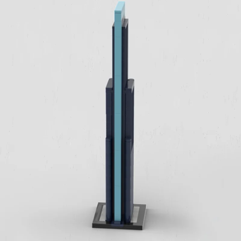 218pcs MOC Dubai S Burj Azizi  - Kids Education In Dubai reseña y precio