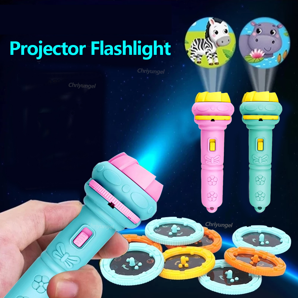 Kids Projector Flashlight 10 C - Drawing Projector Kids reseña y precio