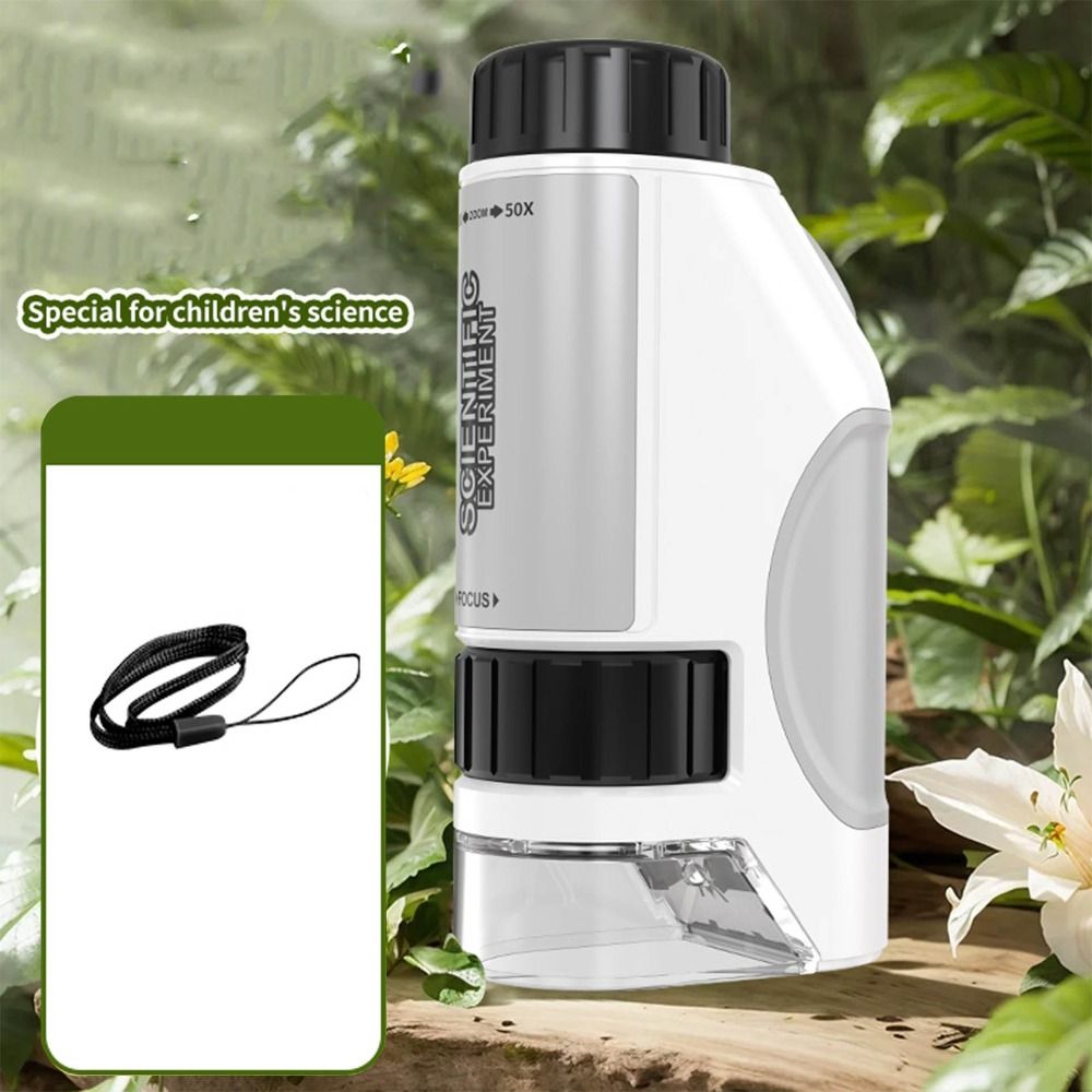 Handheld Kids Microscope LED L - Kids Definition Of Education reseña y precio
