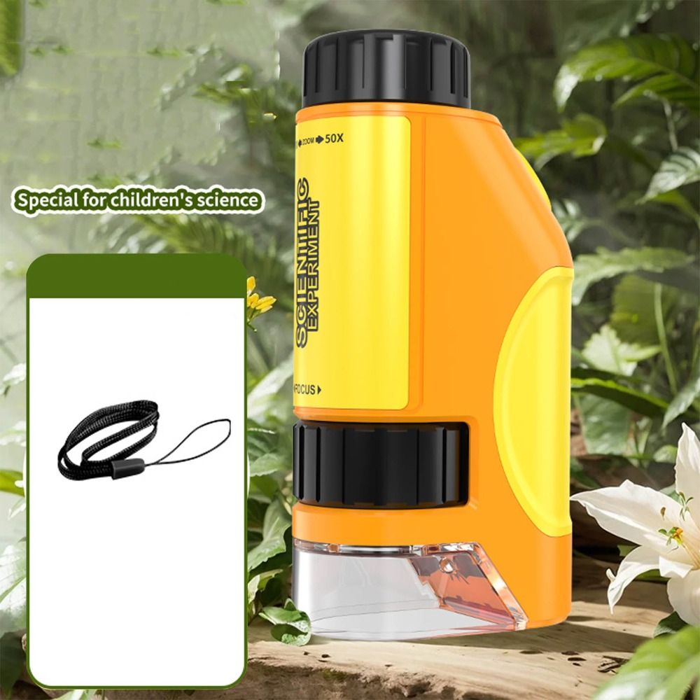 Handheld Kids Microscope LED L - Kids Definition Of Education reseña y precio