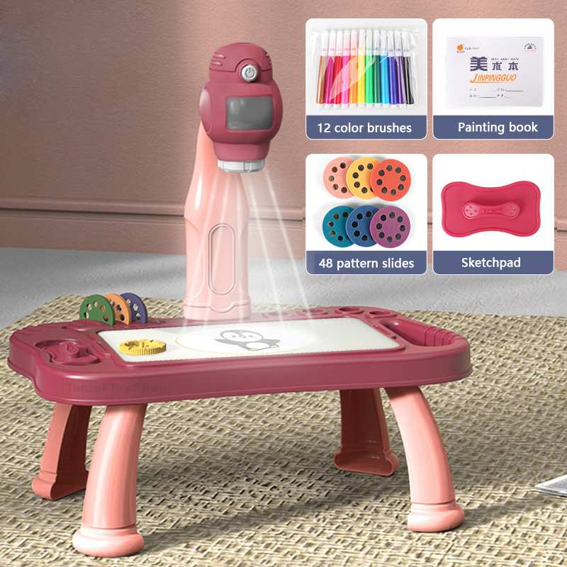 Children Led Projector Art Dra - Drawing Projector Kids reseña y precio