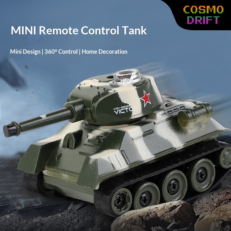 Mini Remote Control Tank 4 Cha - Kids Education Channel reseña y precio