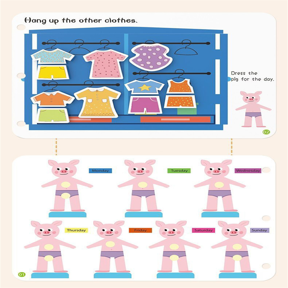 Kid Quiet Busy Book Montessori - Kids First Education reseña y precio