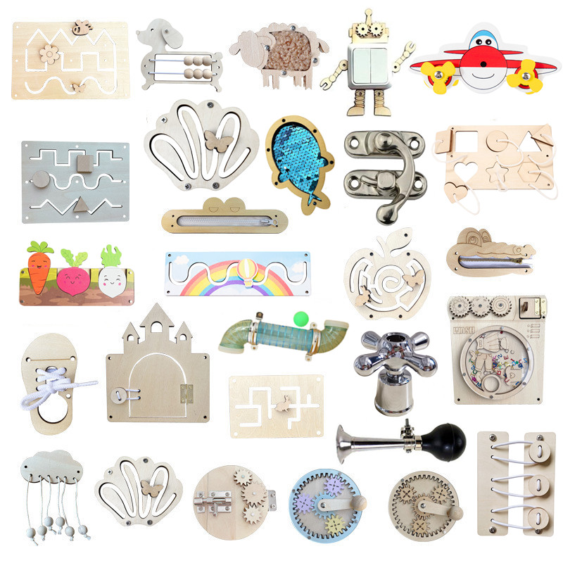 Kids Busy Board DIY Accessorie - Kids Educational Game 3 reseña y precio