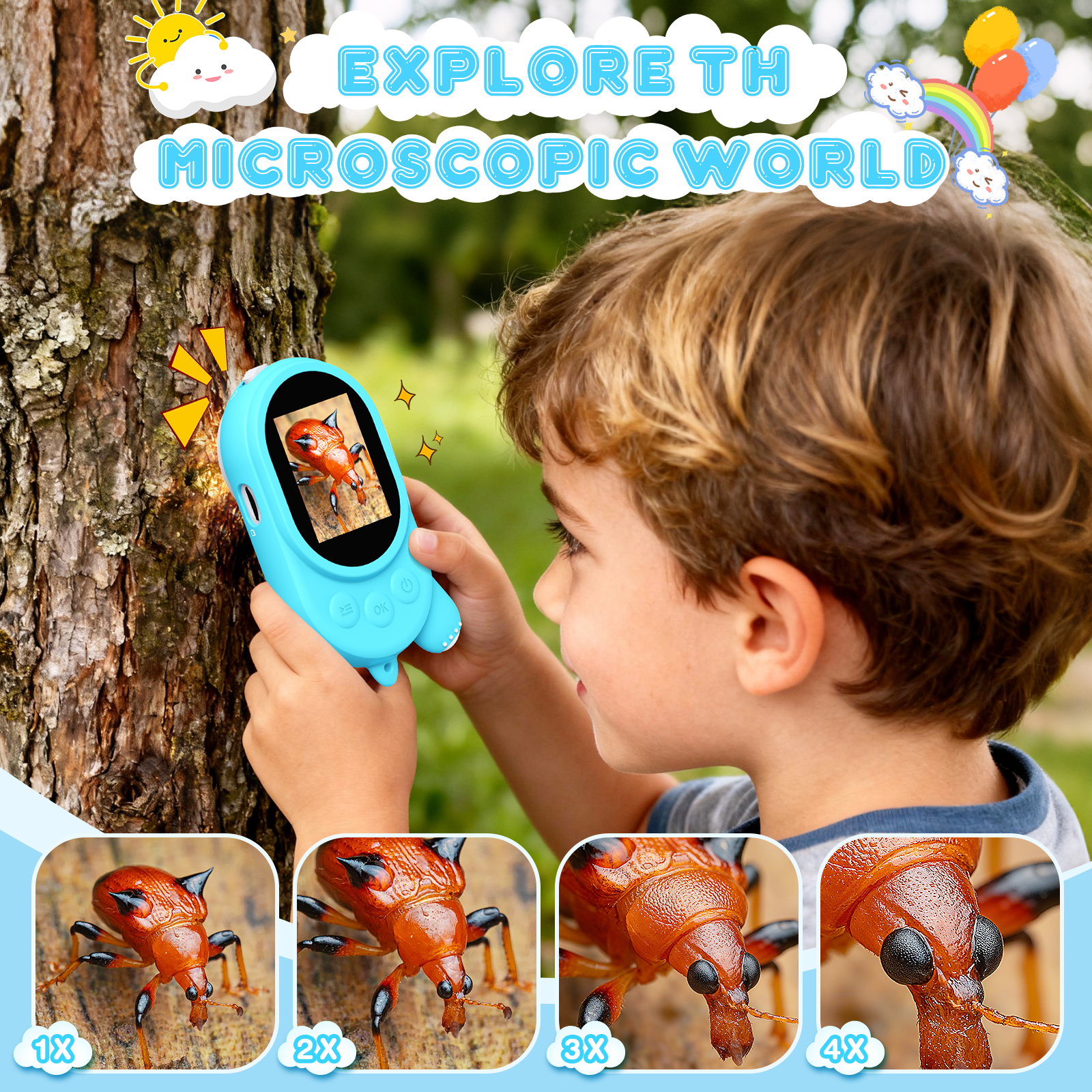 Kid MicroCam with 2-inch Scree - Kids Definition Of Education reseña y precio