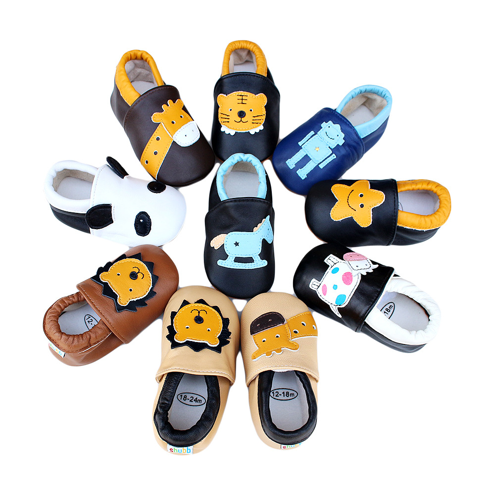 Baby Leather Casual Crib Shoes - Kids First Education reseña y precio