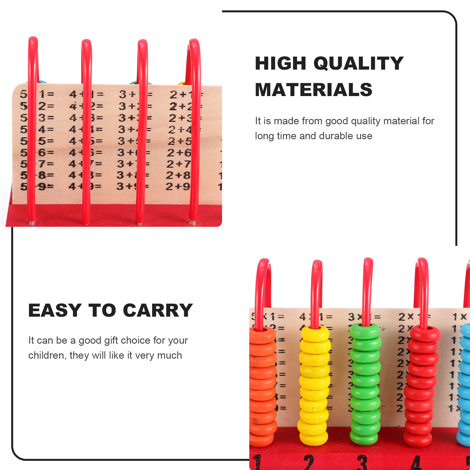 Wooden Educational Toys Counti - Abacus Counting Bead reseña y precio