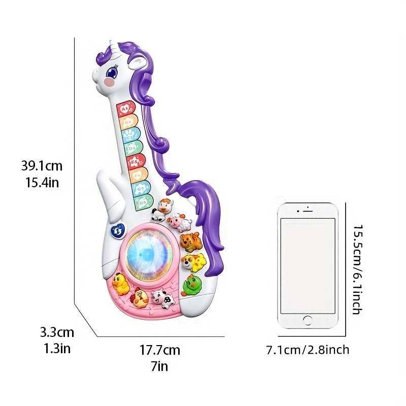 Baby Musical Unicorn Toys Educ - Kids First Education reseña y precio