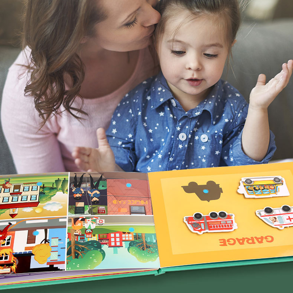 Baby Quiet Book Montessori Bus - Kids Educational Game 3 reseña y precio