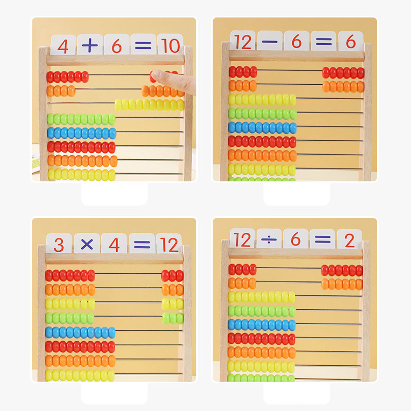 Wooden Counting Toy Abacus Mon - Abacus Counting Bead reseña y precio