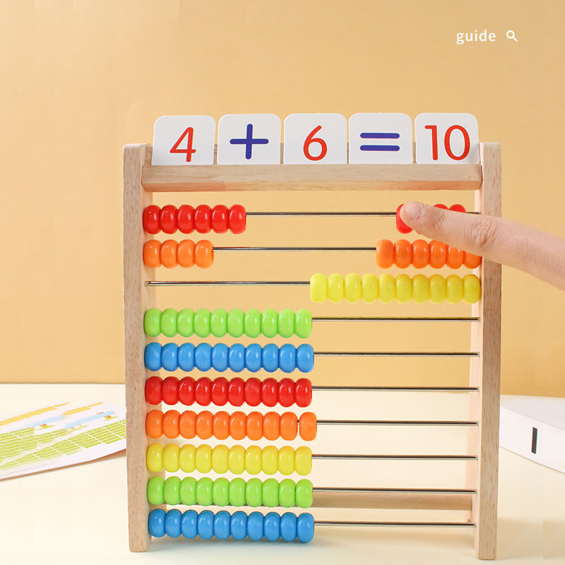 Wooden Counting Toy Abacus Mon - Abacus Counting Bead reseña y precio