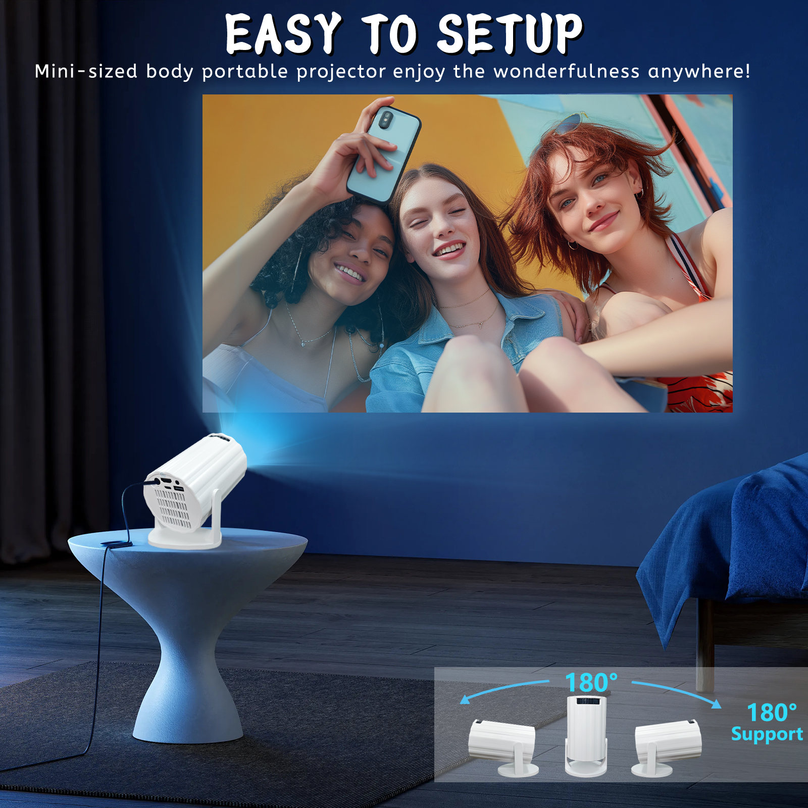RY006 LED Outdoor Mini HD 1080 - Drawing Projector Kids reseña y precio